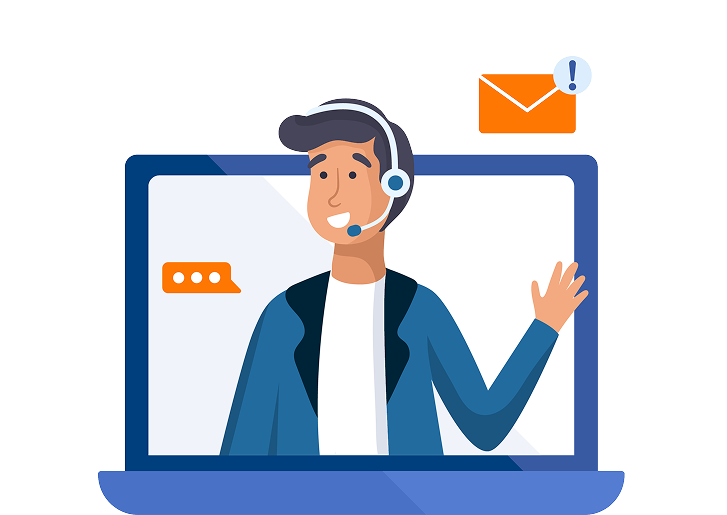 Contact illustration